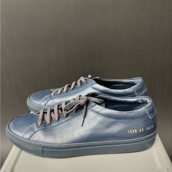 Men’s Common Projects Original Achilles Leather Low-Top Sneakers - Picture 4 of 6